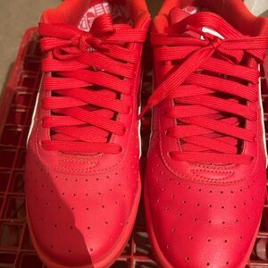 Puma Red Men's Sneakers classic shoe